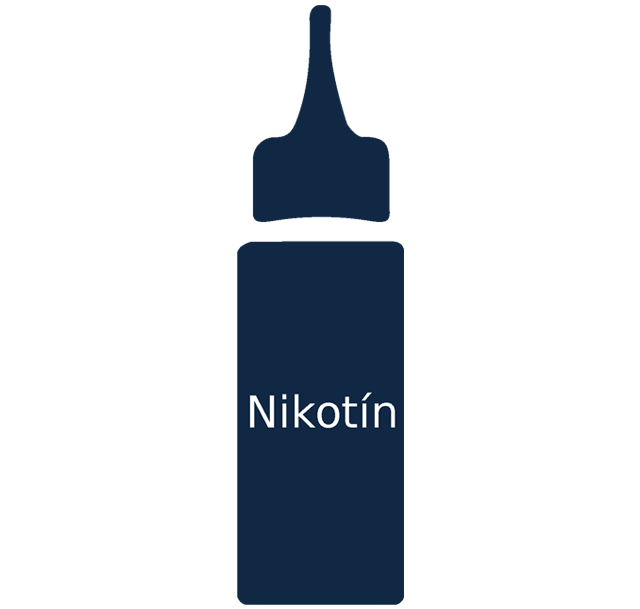 Vaping ikona - parameter: obsah nikotínu